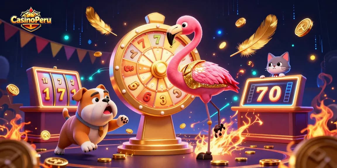 Gira la rueda de CasinoPeru y gana premios en un emocionante casino online.
