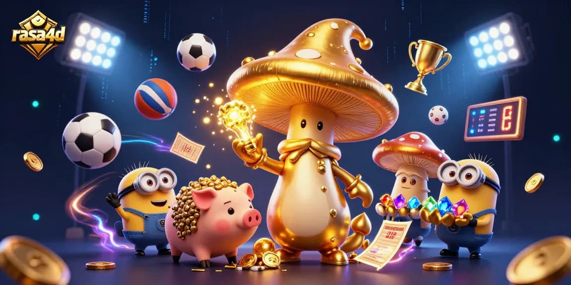 Menangkan jackpot di permainan slot rasa4d dengan si penyihir jamur dan teman-temannya.