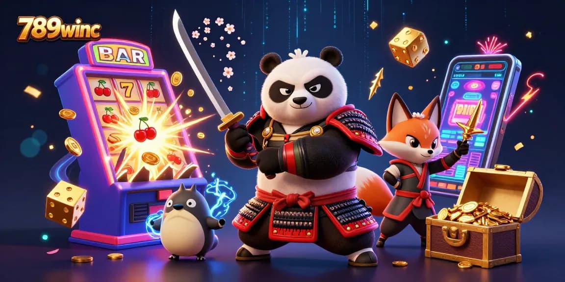 Experience the thrill of 789winc with vibrant 3D characters and jackpot excitement.