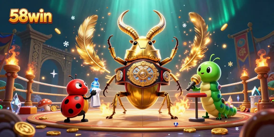 Engage in thrilling play at 58win with vibrant characters in a dynamic casino scene.