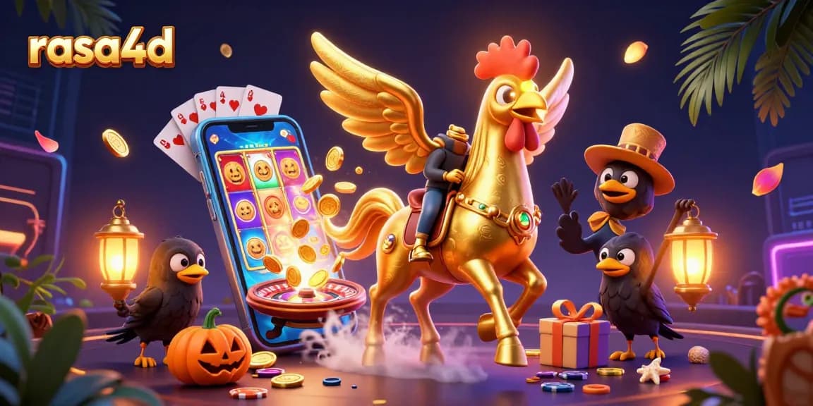 Rasa4D menyediakan permainan slot menarik dengan visual yang kaya dan warna-warna cerah di kasino online.