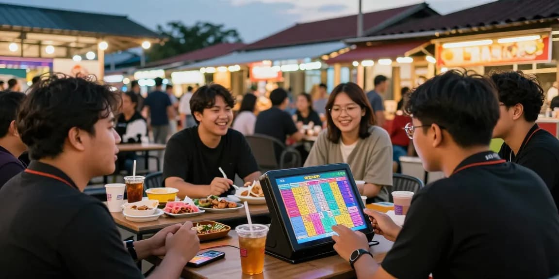 Pengalaman bermain dewatogel di pasar malam dengan teman-teman yang antusias.