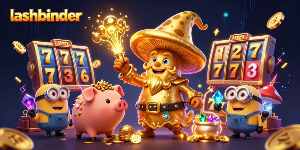 Play thrilling games at lashbinder with magical characters revealing hidden treasures.