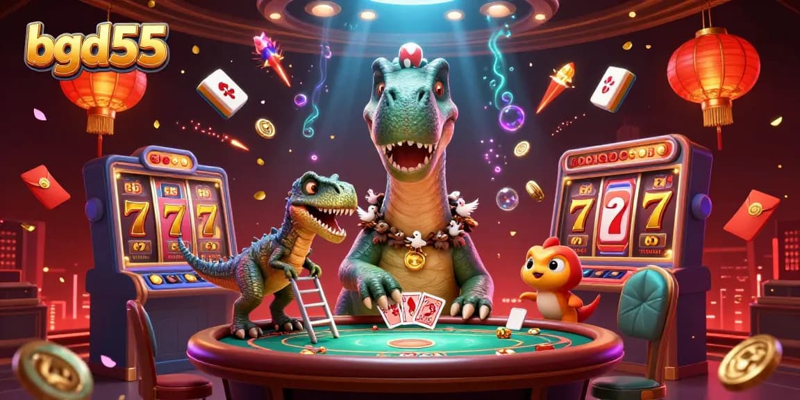 Engage in thrilling gameplay with bgd55's unique visual casino elements.