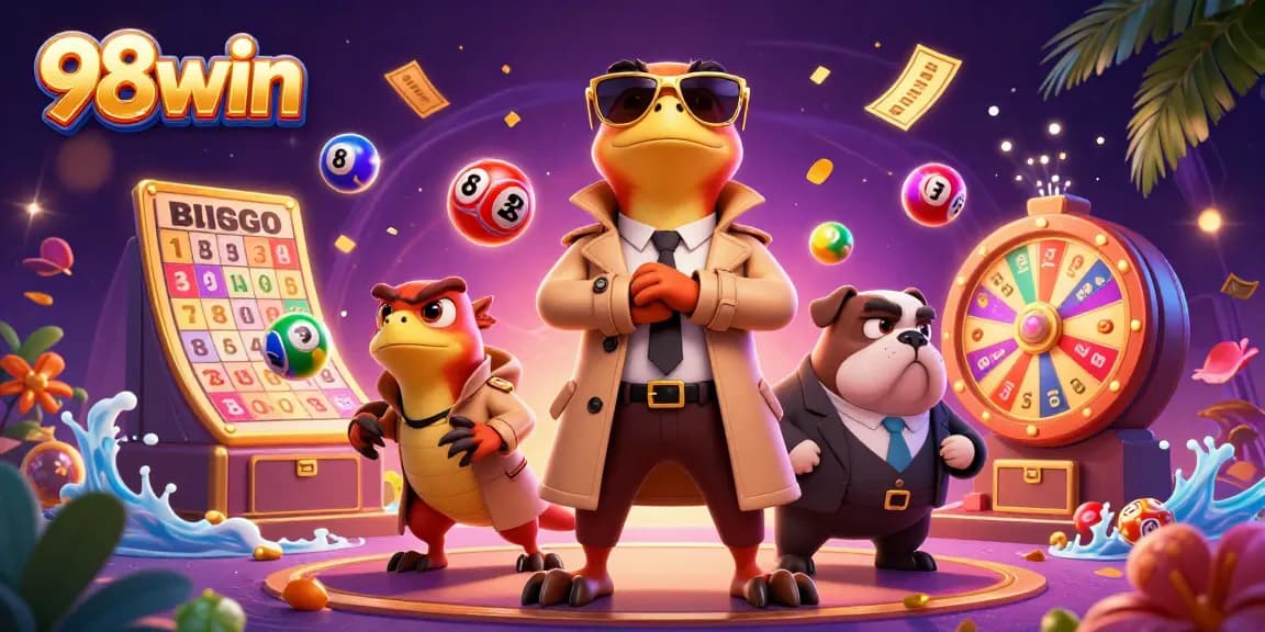 Win big with 98win at the colorful online casino filled with excitement and vibrant gaming action.