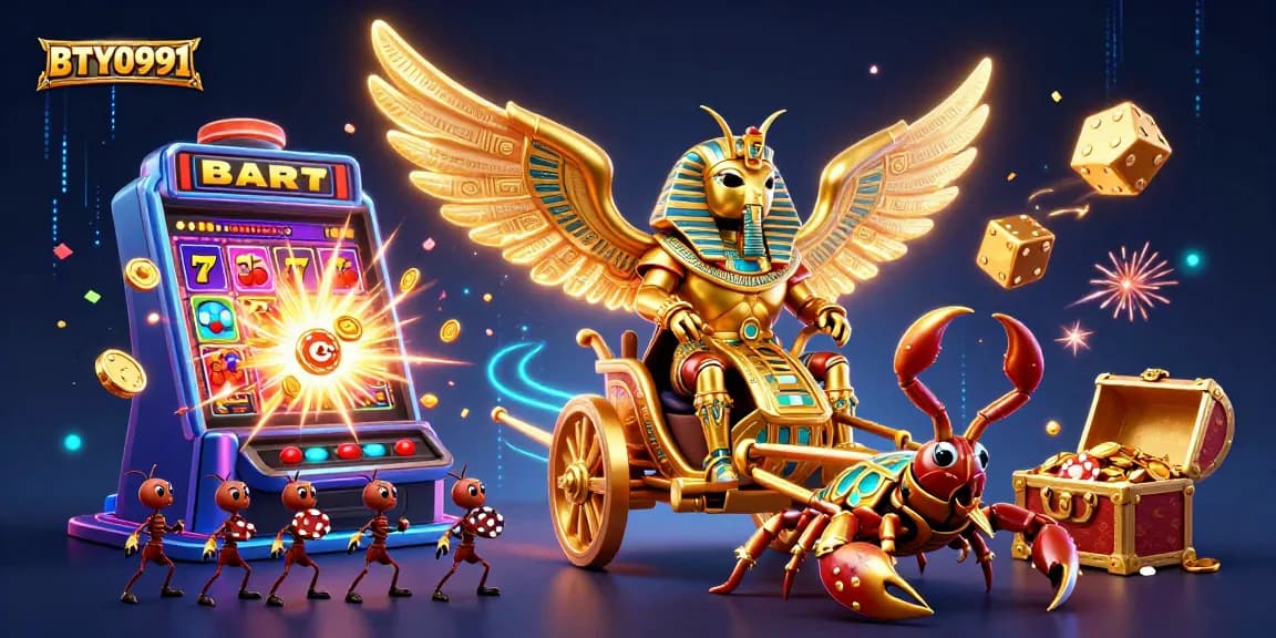 Bet on the thrilling BTY0991 experience with striking elements from 3D casino adventures.