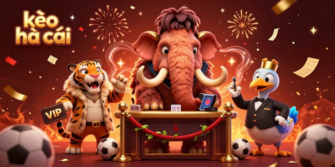 Bet on kèo nhà cái with engaging characters at a vibrant casino scene.