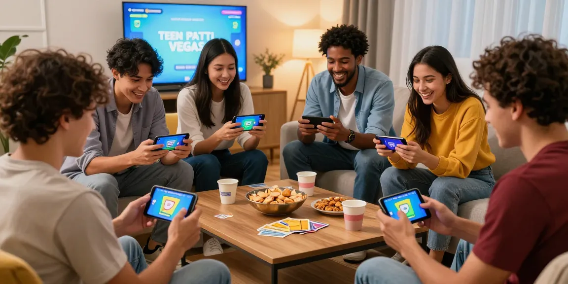 Get app for Teen Patti Vegas and join friends for an exciting gaming night.