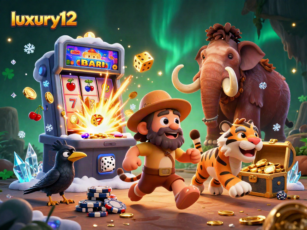 Permainan slot kaya dengan luxury12, kasino prasejarah dan jackpot yang meledak.
