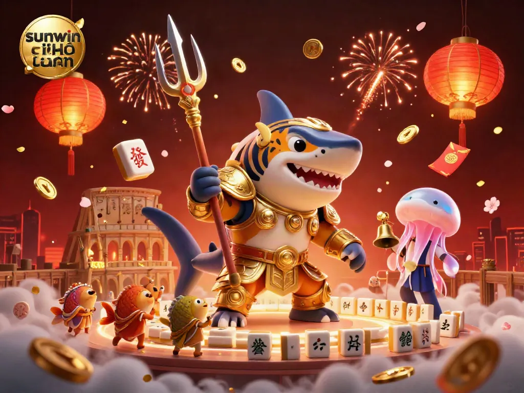 Engage in thrilling gameplay at sunwin chính hãng, featuring vibrant underwater scenes with exciting casino elements.