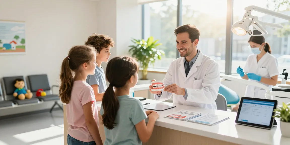 Visit the dentist in a welcoming clinic environment with friendly professionals ready to assist.