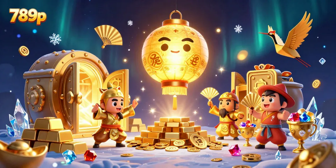 Experience thrilling moments with 789p at the casino, featuring golden avatars and sparkling treasure.