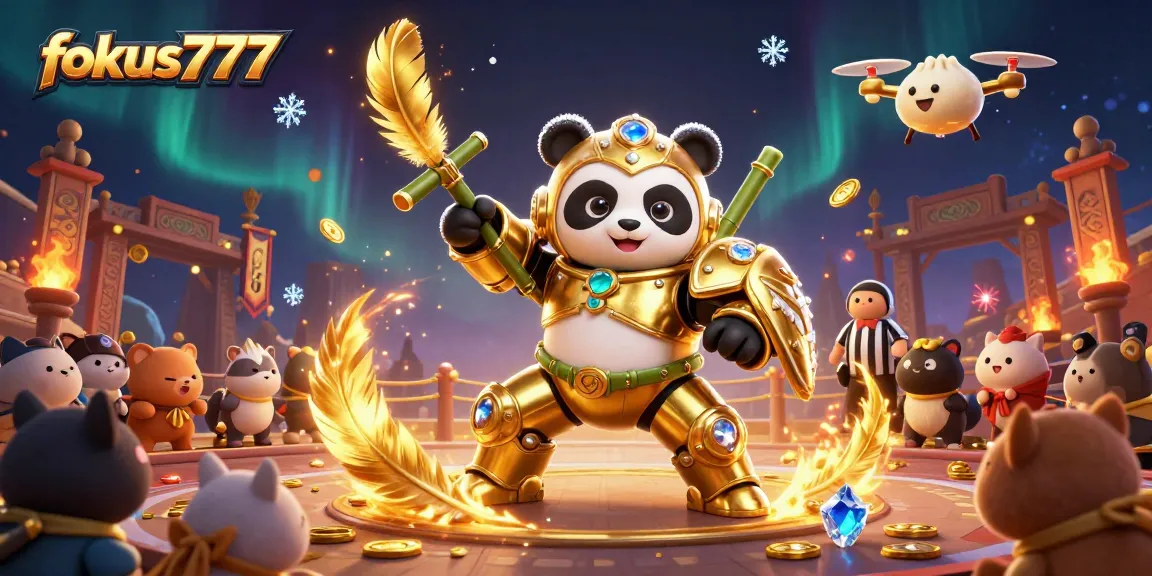Experience thrilling gameplay in fokus777's immersive arena, featuring vibrant characters and dynamic betting elements.