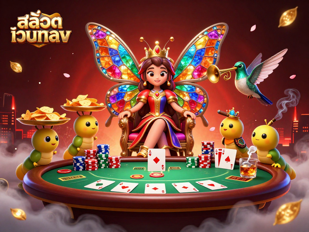 Play thrilling สล็อตเว็บตรง games featuring vibrant casino characters and a rich atmosphere.