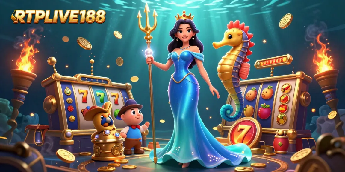 Putar gulungan dan menangkan besar dengan permainan slot menarik dari RTPLIVE188, menampilkan karakter yang berwarna-warni dan elemen kasino yang kaya.