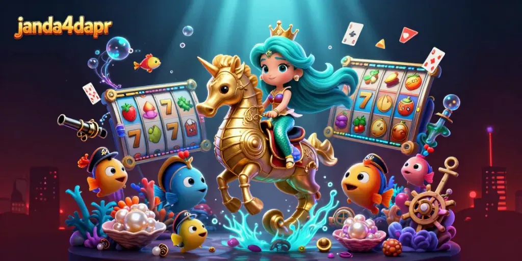 JANDA4DAPR menghadirkan permainan slot seru dengan ilustrasi kartu dan koin emas yang memukau.