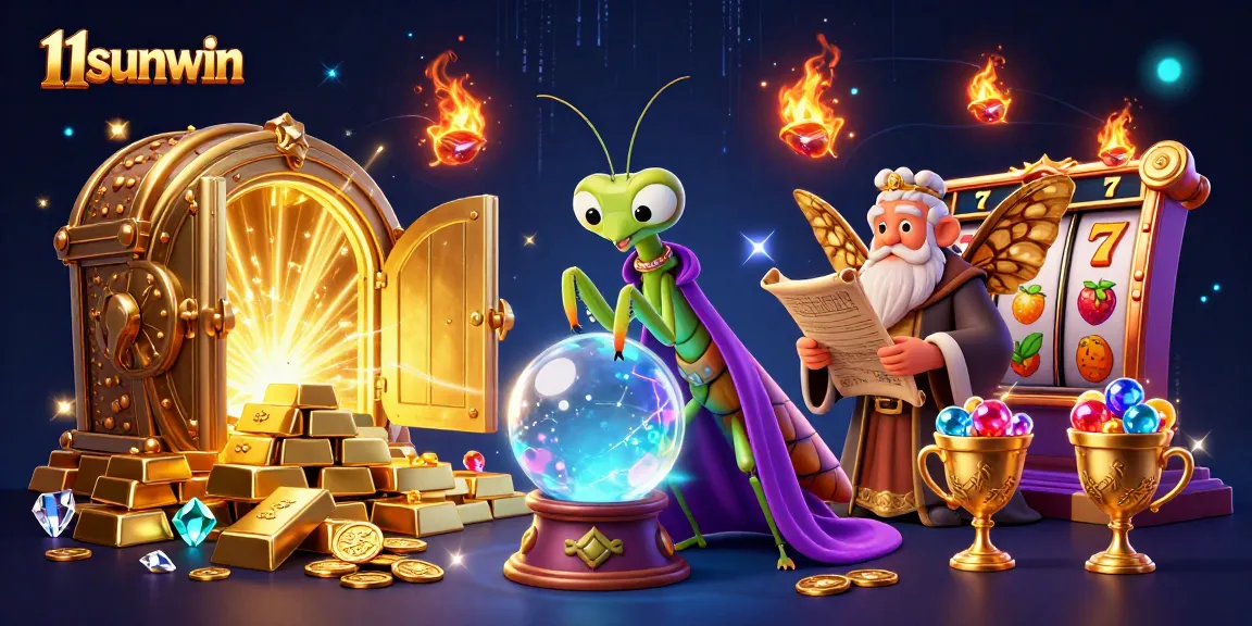 Experience the excitement of 11sunwin with vibrant slots and mystical fortune tellers.