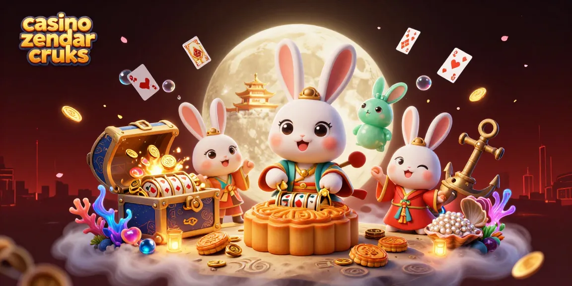 Memainkan slot dan poker di casino zonder cruks, dikelilingi oleh harta karun laut.