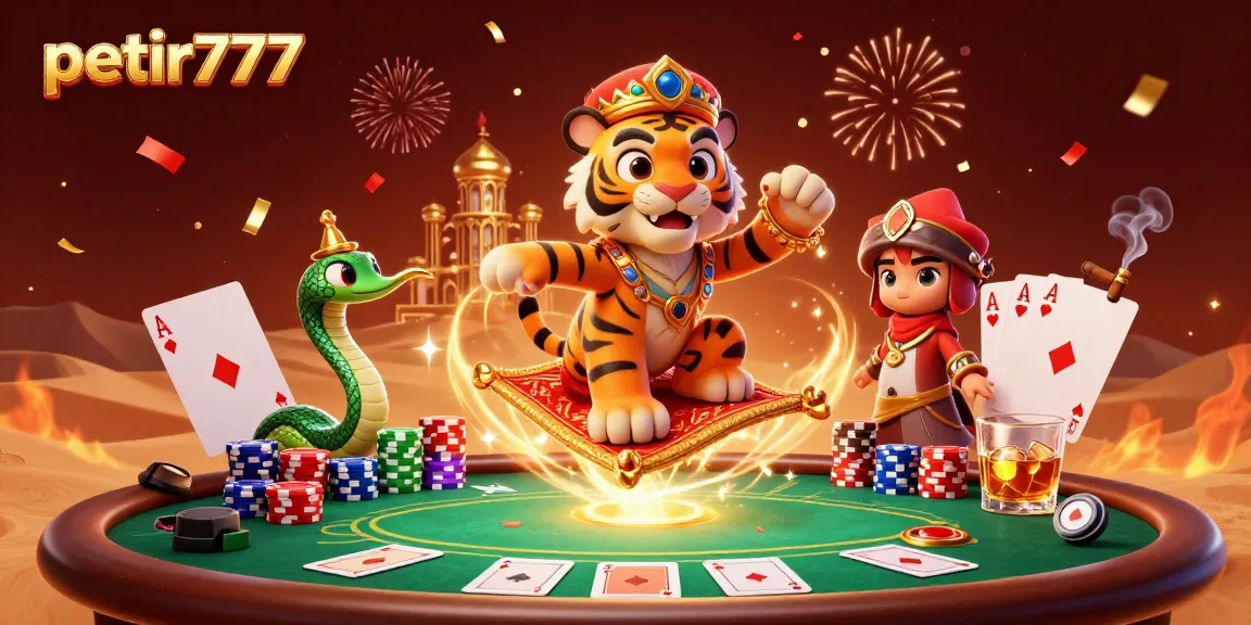 Engage with exciting gameplay at petir777 featuring a vibrant casino scene with dynamic characters and elements.