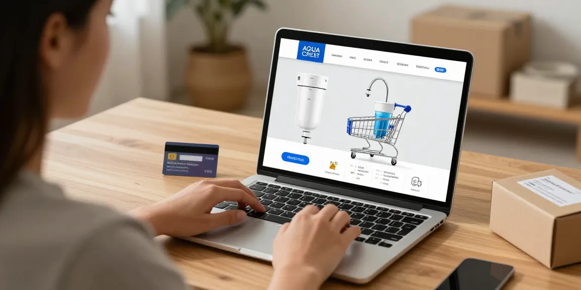 AQUA CREST Alkaline Faucet Water Filter for online shopping and product review - Best deals on e-commerce platform.