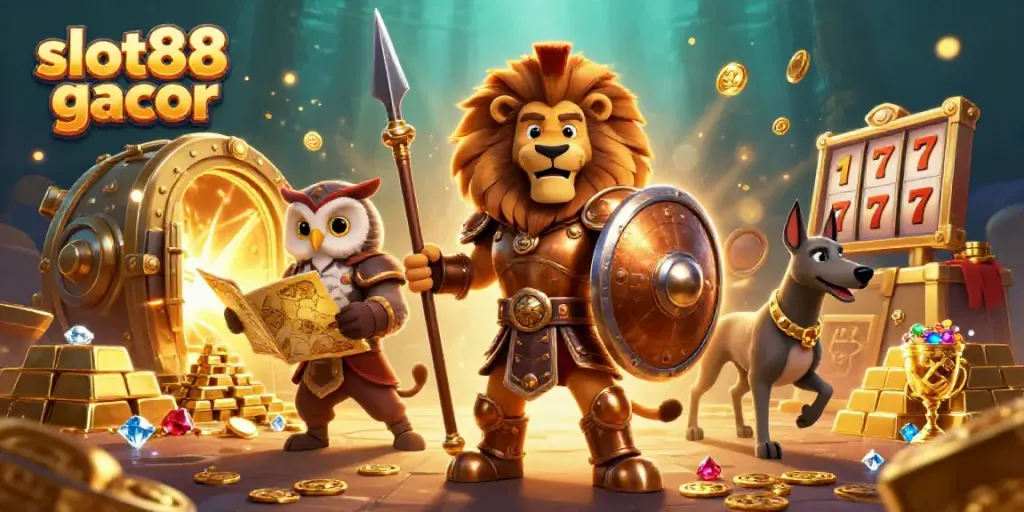 Menangkan permainan slot88 gacor dengan strategi unggul bersama karakter heroik.