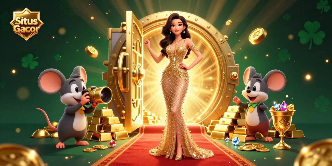 Situs Gacor enhances the thrilling casino experience with glamorous characters, gold treasures and jackpot excitement.