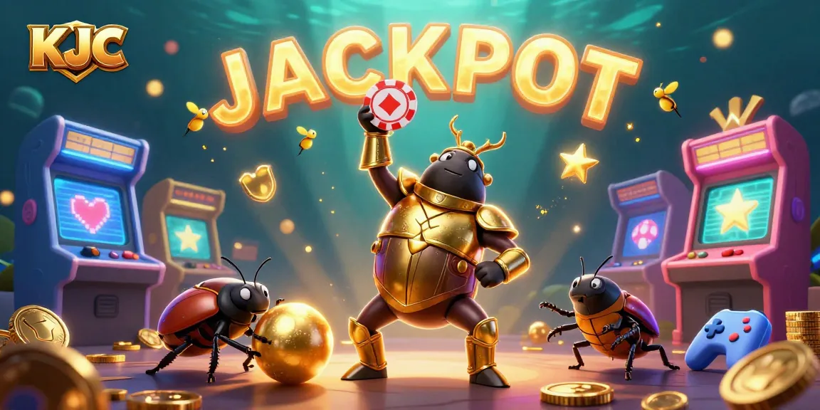 KJC champions celebrate with a gambling-themed victory scene featuring vibrant animations and rich details