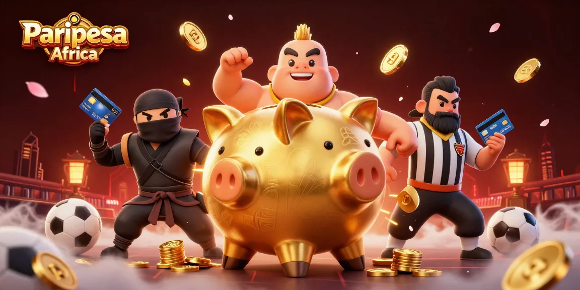 Paripesa Africa, mise à jour des paris sportifs avec des personnages interactifs et des éléments de jeu.