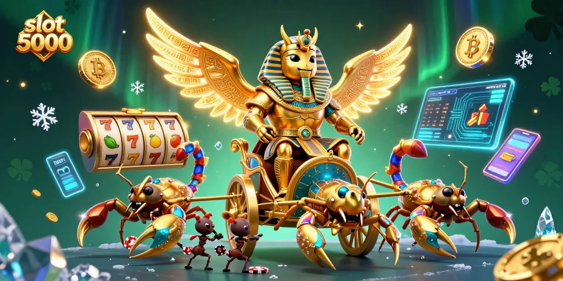 Menangkan jackpot dengan slot 5000 dalam panorama kasino yang menarik.