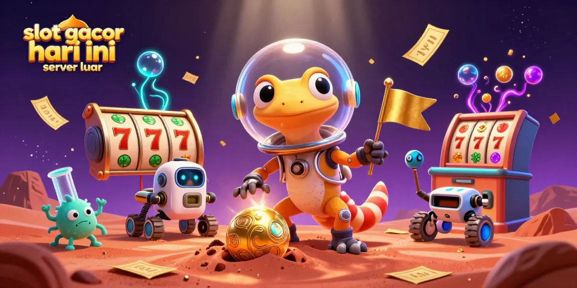 Experience thrilling wins at slot gacor hari ini server luar with out-of-this-world Martian adventure!