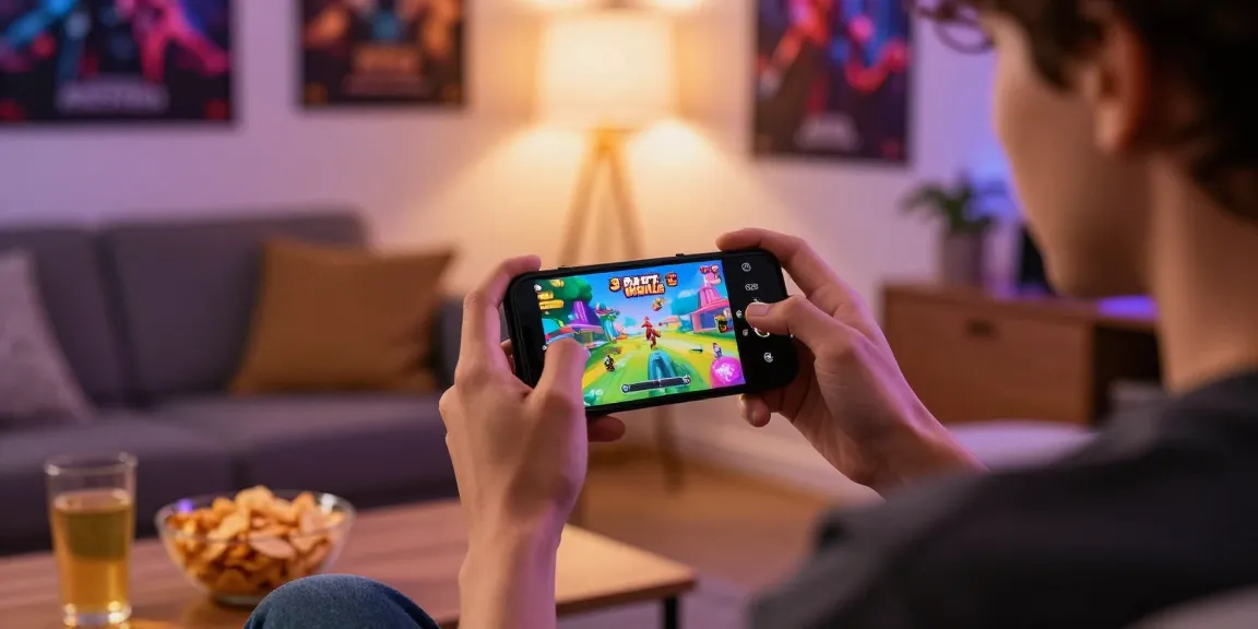 Engaging scene of a player immersed in 3 Patti World, highlighting Download APK excitement in a cozy gaming environment.
